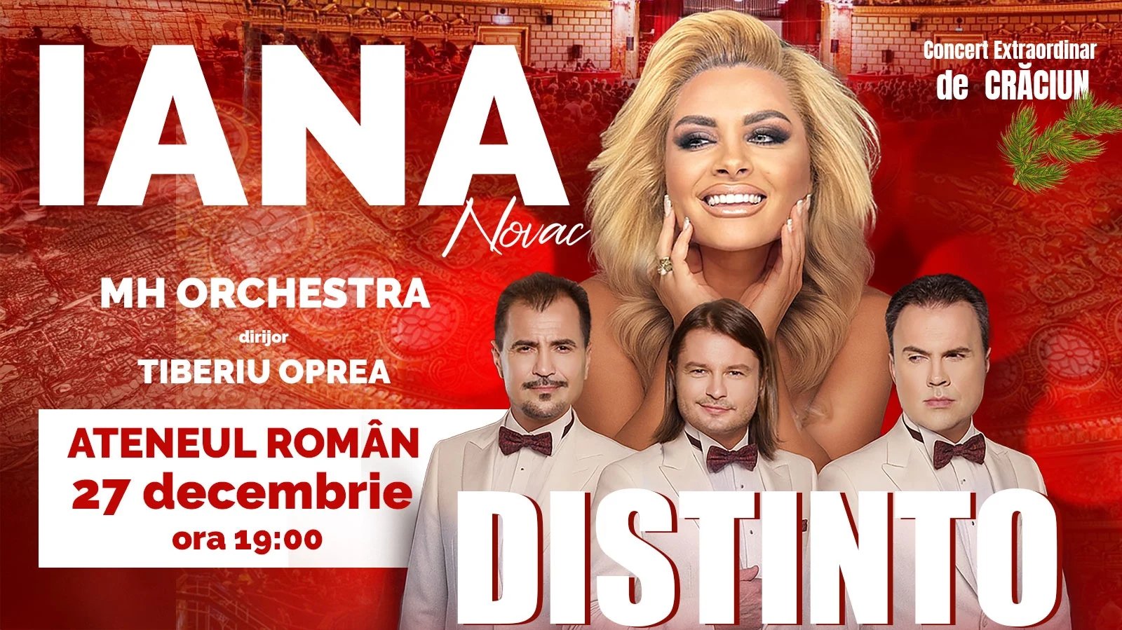 Renumita soprană Iana Novac continuă concertele la Ateneul Român. FOTO: Ateneul Român