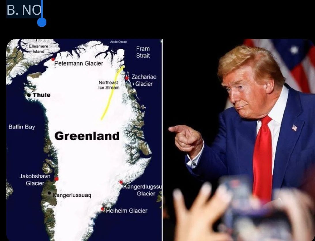 Garda de noapte va monitoriza mișcările lui Trump legate de Groenlanda FOTO X