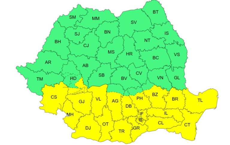 vremea-rea-cuprinde-romania:-cod-galben-de-viscol-in-jumatate-de-tara.-care-sunt-zonele-afectate-de-ninsori,-ger-si-vant-puternic-harta