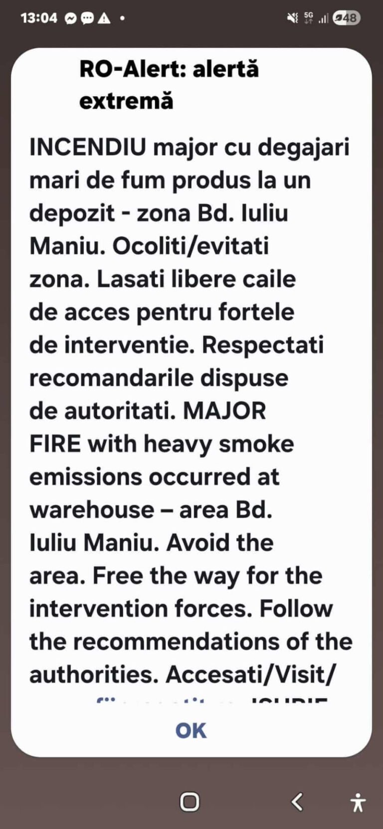 incendiu-puternic-in-capitala.-arde-un-depozit-cu-materiale-sanitare-din-sectorul-6