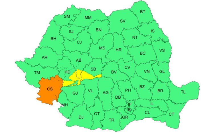 harta-noi-alerte-meteo:-cod-portocaliu-si-galben-de-vant-puternic-in-mai-multe-judete.-zonele-afectate-si-vremea-la-bucuresti