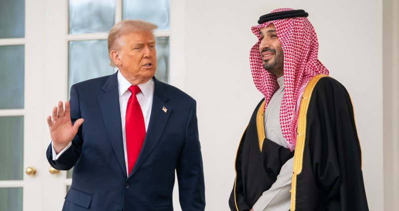 Trump Welcomes Saudi Crown Prince Mohammed bin Salman