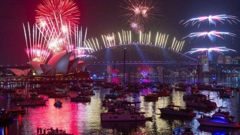 Revelion 2026 la Sydney. Sursa foto: Profimedia Images