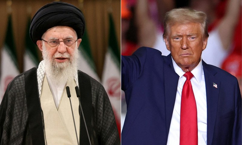 Ayatollahul Iranului și Donald Trump