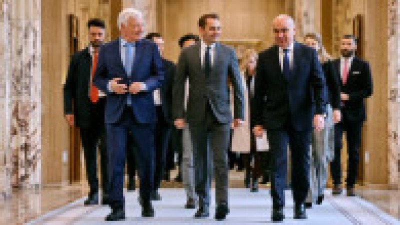 Întâlnirea premierului României, Ilie Bolojan, cu președintele Camerei Deputaților din Luxemburg, Claude Wiseler. Foto: gov.ro | Poza 2 din 4