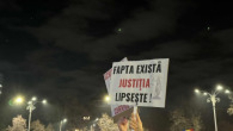 Protest pentru independența justiției, în a patra zi de manifestații. Foto: Digi24.ro | Poza 9 din 10