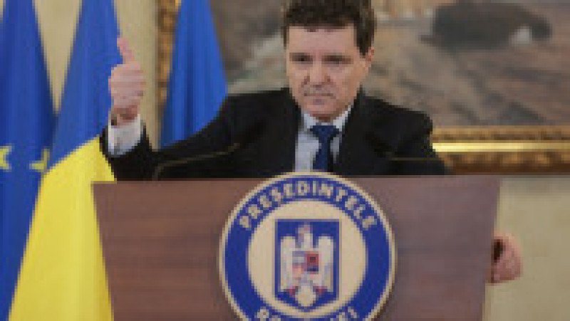 Președintele Nicușor Dan susține declarații de presă pe tema sistemului de justiție din România, la Palatul Cotroceni din București, 21 decembrie 2025. Foto: Inquam Photos / George Călin | Poza 8 din 9