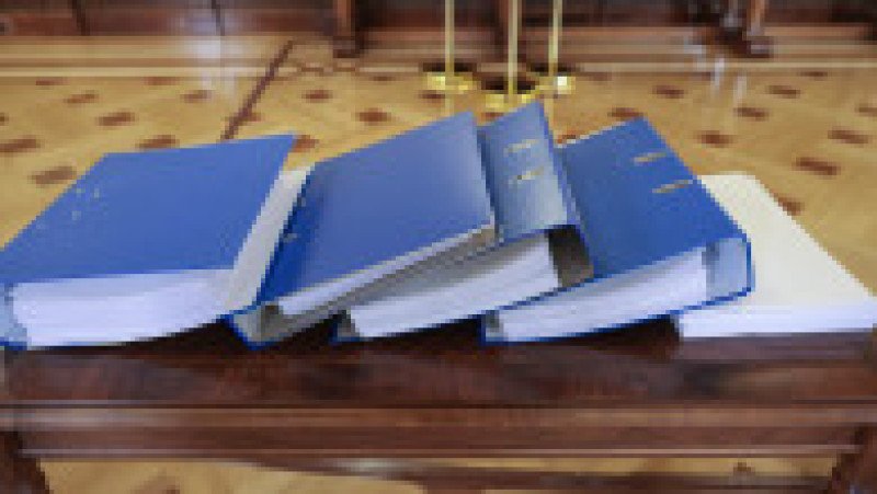 Președintele Nicușor Dan susține declarații de presă pe tema sistemului de justiție din România, la Palatul Cotroceni din București, 21 decembrie 2025. Foto: Inquam Photos / George Călin | Poza 3 din 9