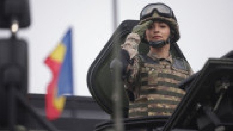 Parada militară de Ziua Națională a României, în București, 1 decembrie 2025. Foto: Inquam Photos/ George Călin | Poza 8 din 24