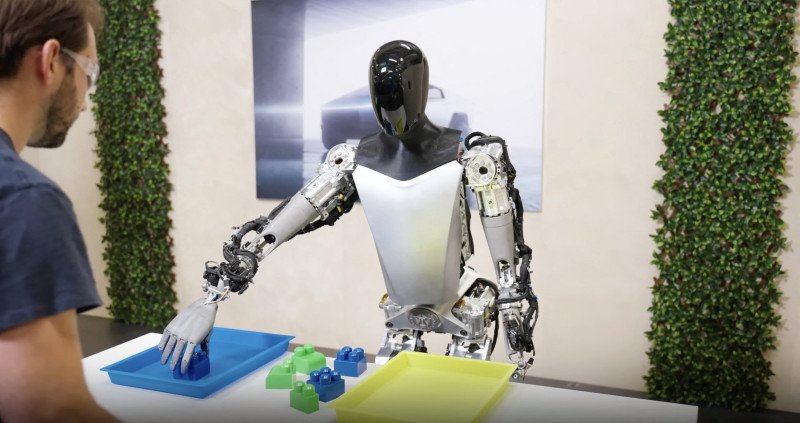 Tesla a publié de nouveaux détails sur le robot humanoïde Optimus