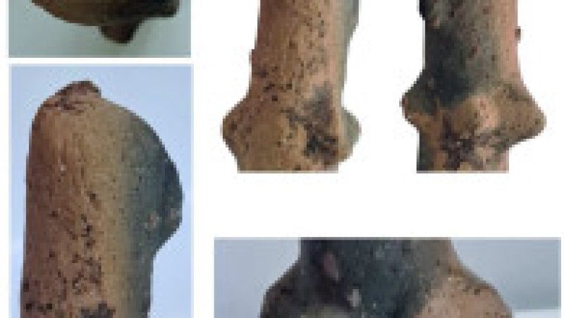 Figurină feminină veche de peste 7.500 de ani, descoperită de arheologi în apropierea municipiului Sfântu Gheorghe. Foto: Facebook/Muzeul Naţional al Carpaţilor Răsăriteni | Poza 7 din 9