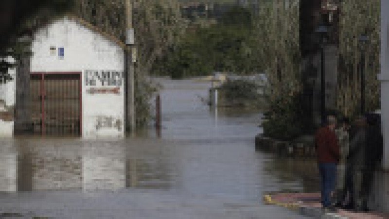 Inundații puternice în Spania și Portugalia, în urma furtunii Marta. Sursa: Profimedia | Poza 8 din 9