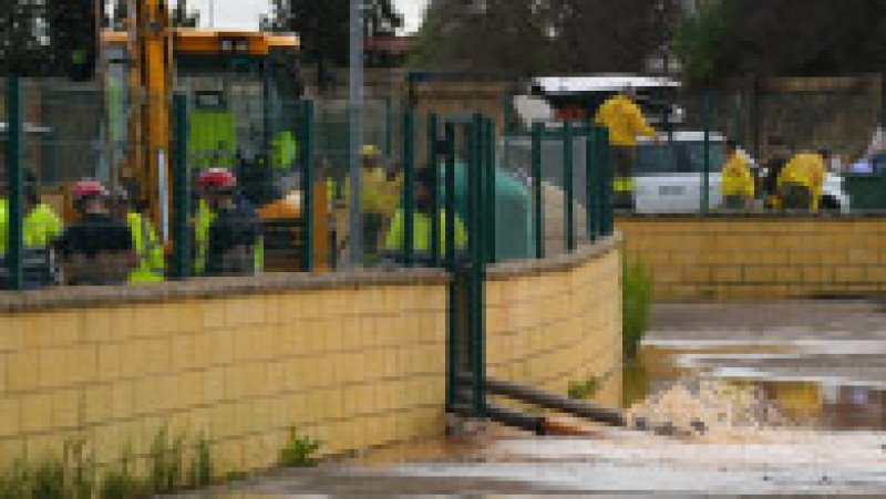 Inundații puternice în Spania și Portugalia, în urma furtunii Marta. Sursa: Profimedia | Poza 6 din 9