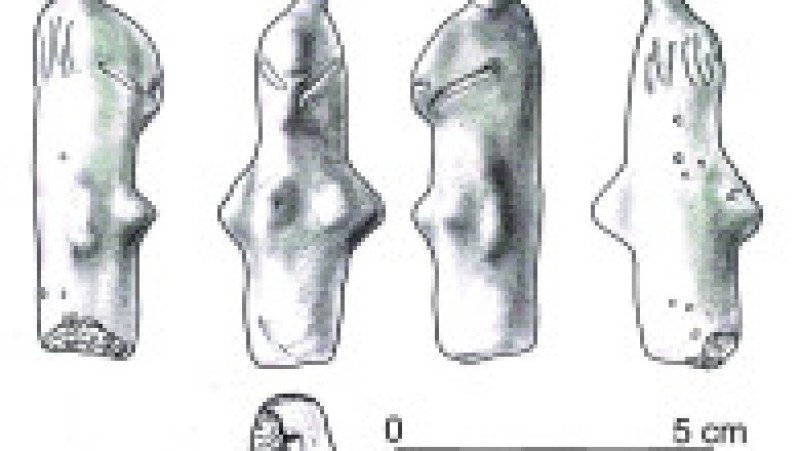 Figurină feminină veche de peste 7.500 de ani, descoperită de arheologi în apropierea municipiului Sfântu Gheorghe. Foto: Facebook/Muzeul Naţional al Carpaţilor Răsăriteni | Poza 1 din 9