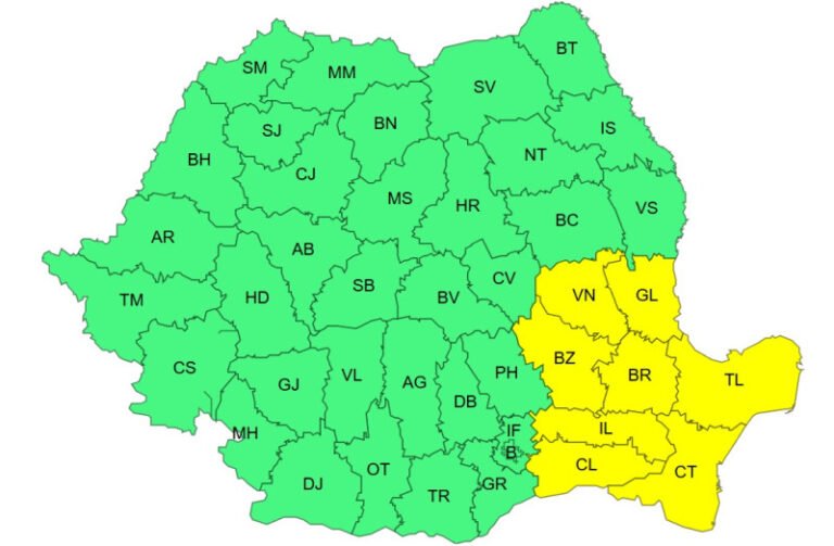 meteorologii-au-emis-o-noua-informare-de-vant-puternic.-care-sunt-judetele-vizate-de-cod-galben-si-cum-va-fi-vremea-la-bucuresti