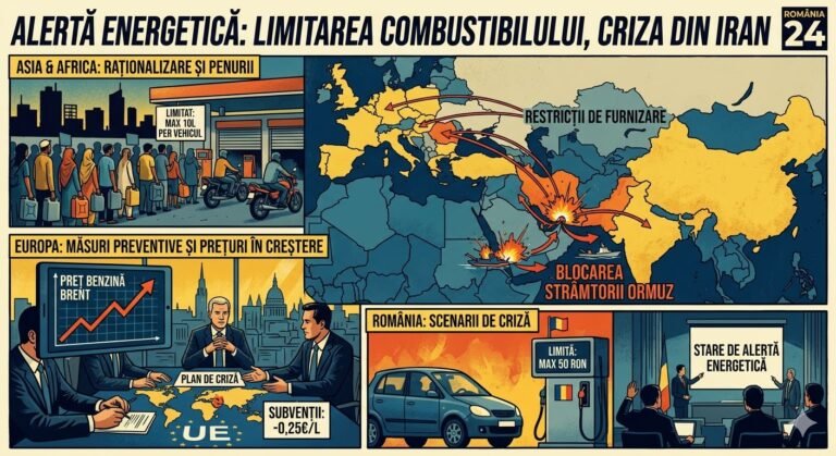 ALERTĂ ENERGETICĂ: Țările care au introdus raționalizarea carburanților. Criza din Iran pune planeta „pe uscat” – Ce măsuri pregătește România?
