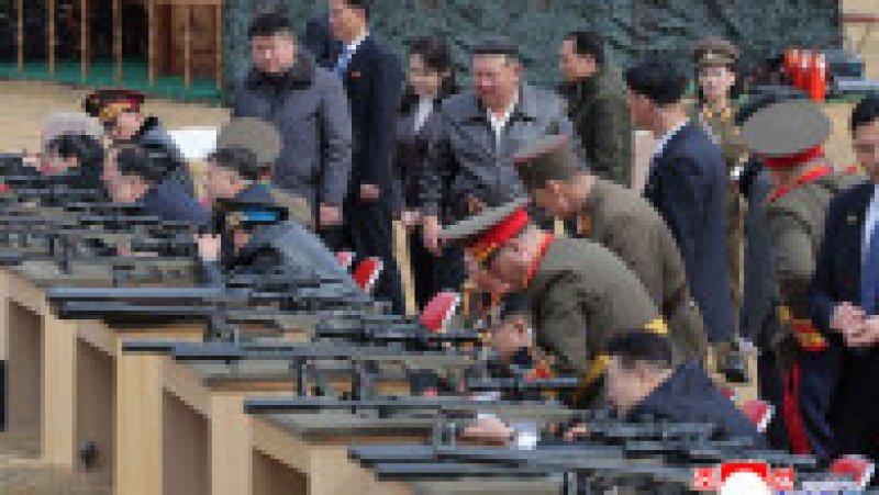 Liderul nord-coreean Kim Jong-un, alături de fiica sa, Kim Ju-ae. Foto: Profimedia | Poza 5 din 7