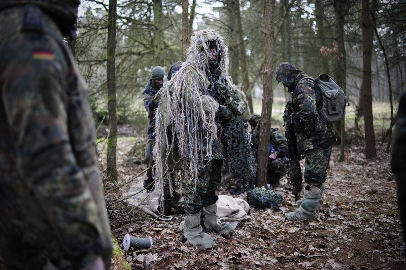 Bundeswehr Trains Kurdish And Iraqi Forces