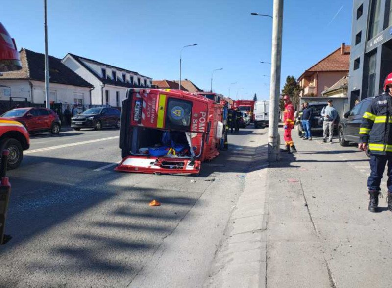 accident ambulanta Sibiu 3