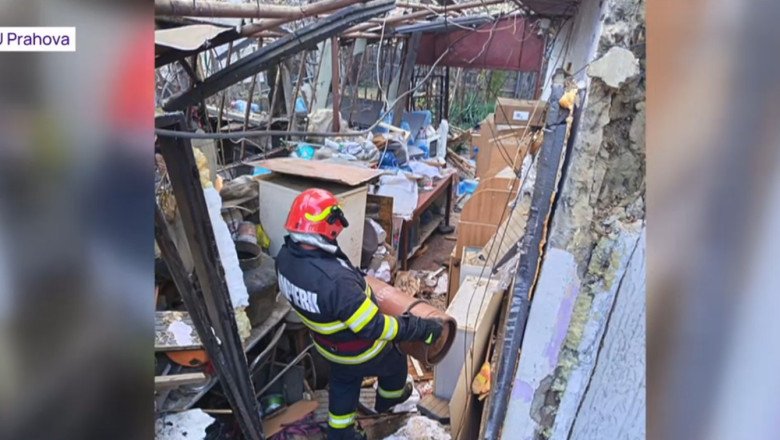 explozie-puternica-intr-o-casa-din-prahova.-pompierii-au-gasit-in-locuinta-8-butelii-legate-care-alimentau-centrala-termica