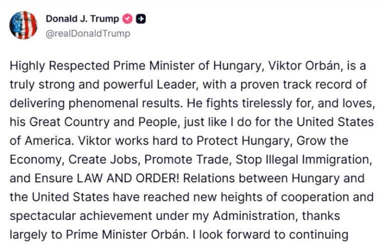 trump-intervine-in-campania-din-ungaria:-apel-catre-maghiari-sa-voteze-pentru-„aliatul”-orban:-„un-lider-puternic-si-influent”