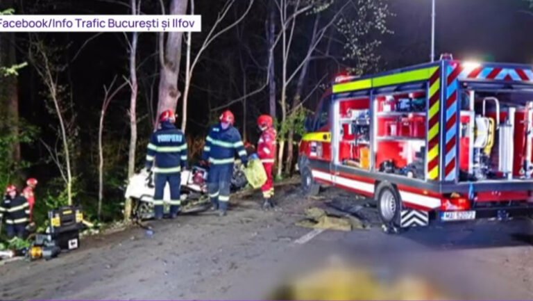 accidentul-de-la-ciolpani,-in-care-au-murit-doi-tineri:-ce-a-filmat-camera-de-bord-a-masinii-din-spate