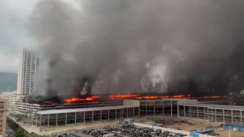 incendiu-urias-la-o-fabrica-de-masini-electrice-din-china incendiu-urias-la-o-fabrica-de-masini-electrice-din-china