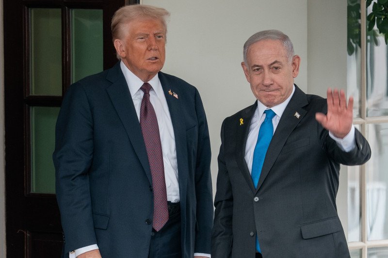 Trump Welcomes Netanyahu, Washington, Dc, United States - 29 Sep 2025