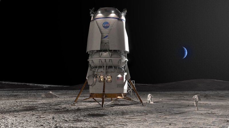 NASA Selects Blue Origin For Astronaut Mission To The Moon