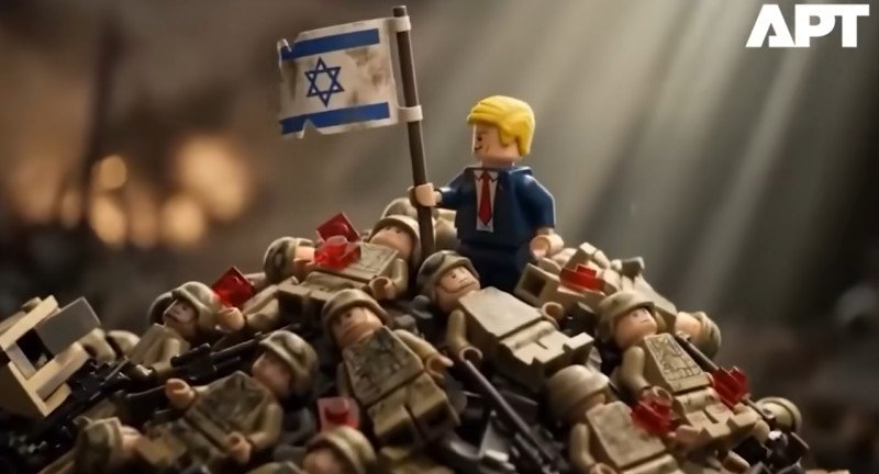 lego trump iran video