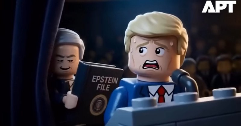 lego trump iran video