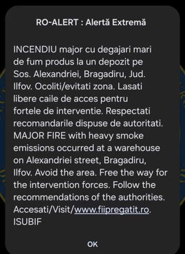incendiu-urias-la-un-depozit-de-cauciucuri-din-bragadiru.-a-fost-emis-mesaj-ro-alert