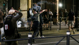 proteste-la-belgrad:-23-de-persoane-au-fost-retinute.-mai-multi-manifestanti-au-fost-raniti
