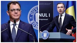 Radu Oprea și Bogdan Ivan, acuzați că ar fi fentat coada la control pe aeroportul din Timișoara. Poliția dezminte informațiile