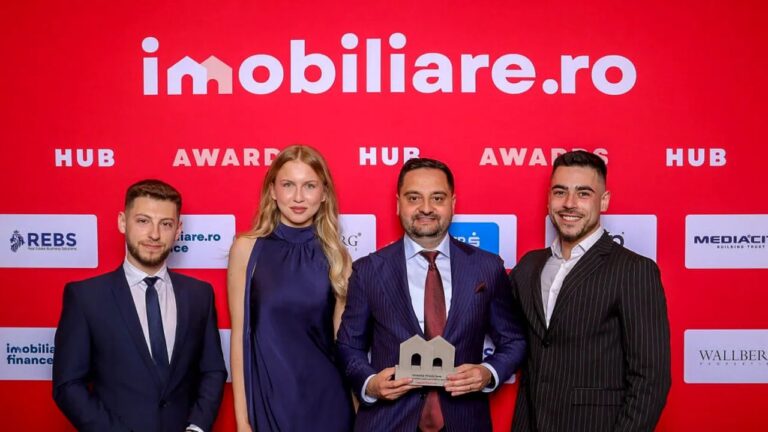 Investa Imobiliare, desemnată „Agenția nouă a anului 2025 în România” la gala Imobiliare.ro Awards