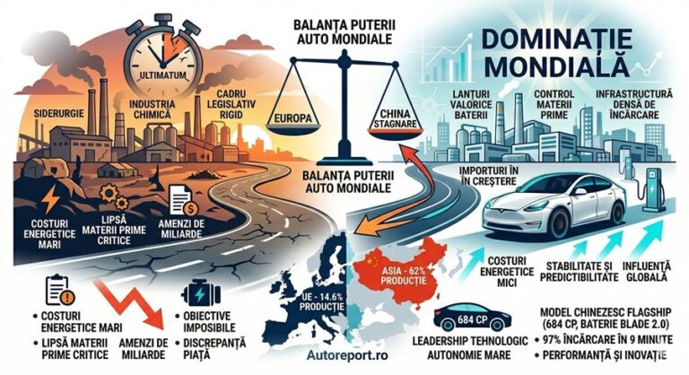 Ultimatum pentru Europa: Directorul ACEA explică de ce China domină piața auto și cere măsuri urgente pentru salvarea industriei