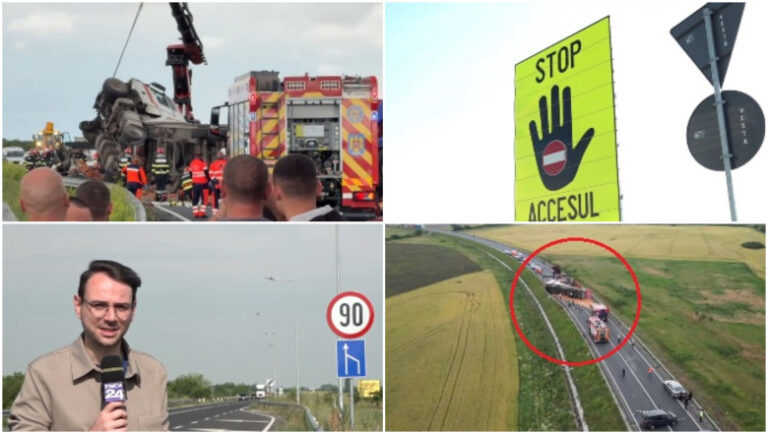 „e-haotic”-accidente-in-lant-pe-soseaua-de-centura-a-unui-mare-oras.-drumarii-au-suplimentat-indicatoarele-rutiere,-insa-fara-succes