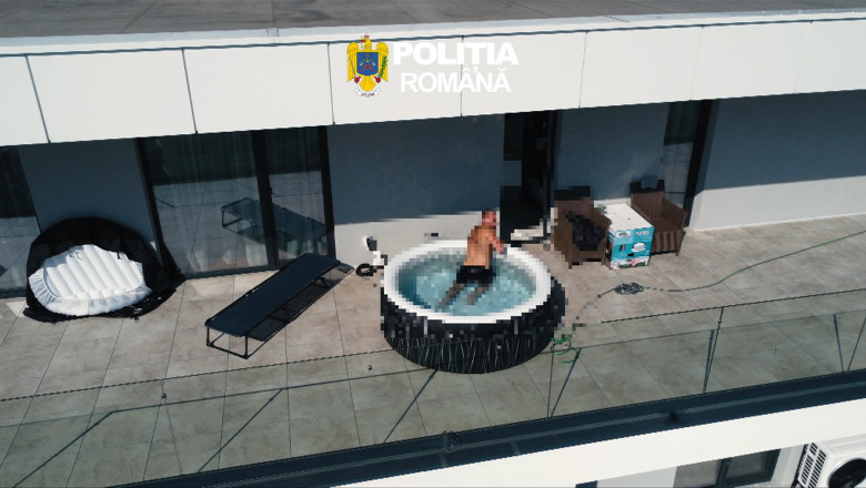 momentul-in-care-un-roman-urmarit-international-este-saltat-de-politisti-dintr-o-piscina-gonflabila-de-pe-terasa-apartamentului-sau momentul-in-care-un-roman-urmarit-international-este-saltat-de-politisti-dintr-o-piscina-gonflabila-de-pe-terasa-apartamentului-sau