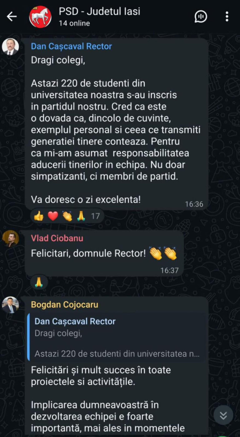 rectorul-politehnicii-iasi,-senator-psd,-se-lauda-ca-a-adus-in-partid-220-de-studenti:-„mi-am-asumat-sa-aduc-tineri-in-echipa”