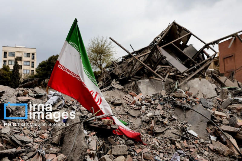 Israel-US Strike Iran: Airstrike-Damaged Building In Iran