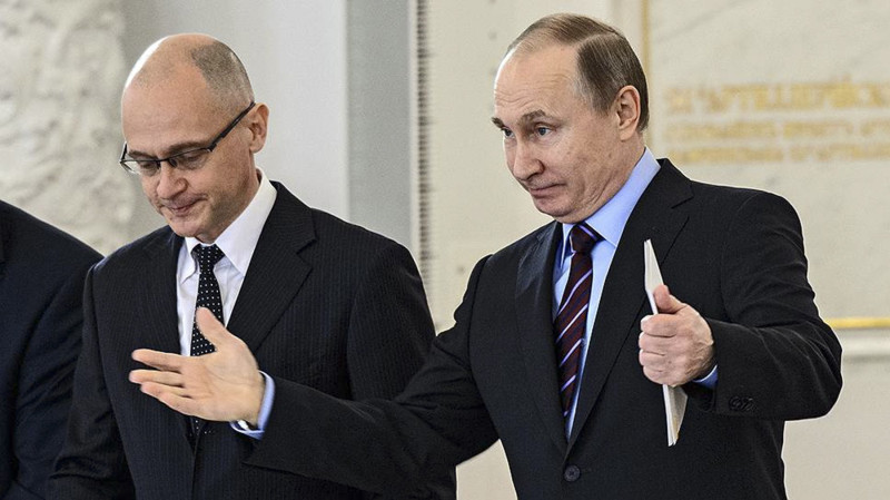 Vladimir Putin’s Kremlin aide Sergei Kiriyenko, a former prime minister, was a close friend and hunting partner of Russian senator Vladimir Lebedev, who has died suddenly.