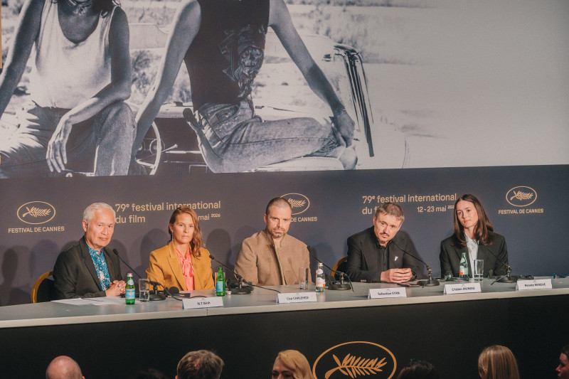 2. Lisa Carlehed, Sebastian Stan Cristian Mungiu, Renate Reinsve -Fjord-competitie oficiala-Jidvei Mysterium-Cannes 2026