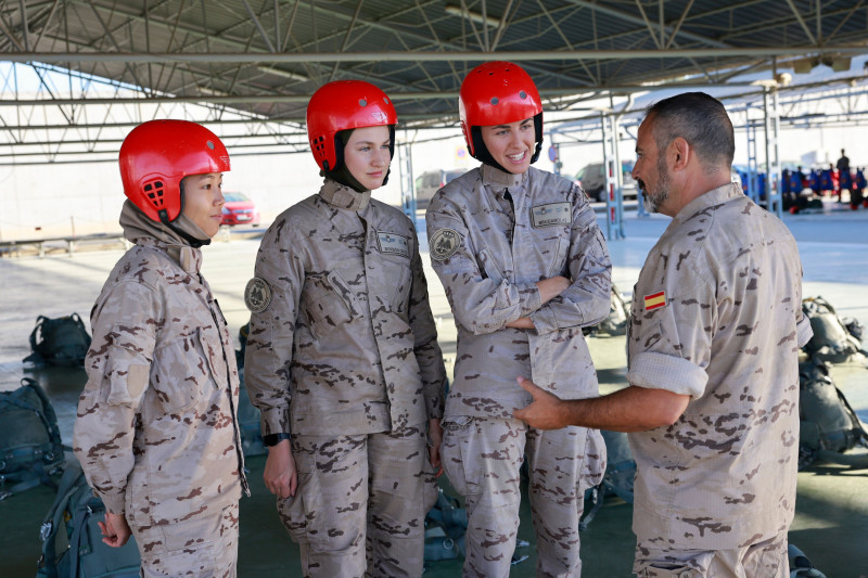 Princess Leonor Attends Skydiving Course, Madrid, Spain - 02 Jun 2026