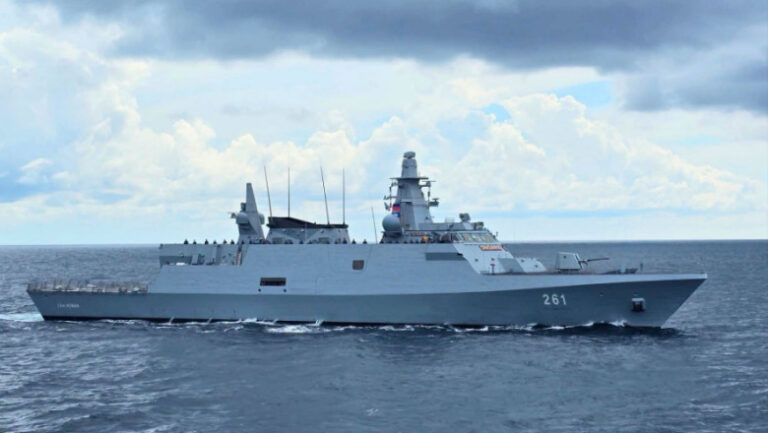 cea-mai-noua-corveta-a-fortelor-navale-soseste-in-portul-militar-constanta,-anunta-mapn