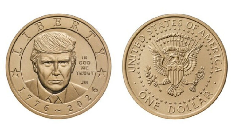o-moneda-de-aur-cu-portretul-lui-donald-trump,-lansata-in-sua.-anuntul-facut-de-secretarul-trezoreriei