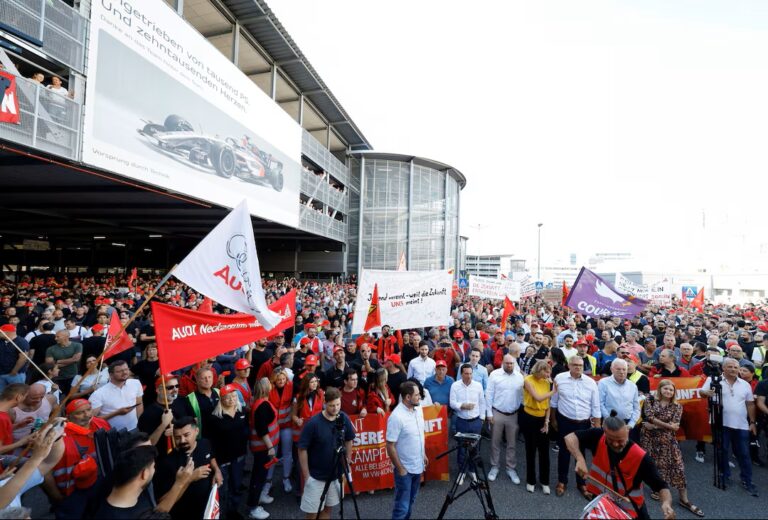 proteste-la-fabrica-audi-din-neckarsulm,-angajatii-se-opun-planurilor-de-inchidere-a-uzinei