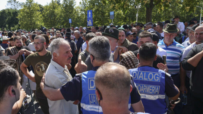 protestul-oierilor-s-a-mutat-la-guvern-dupa-incidentele-de-la-ansvsa.-cezar-gheorghe:-„foarte-multi-vor-da-faliment”