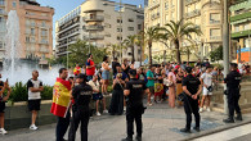 Scene de haos la frontiera din Ceuta: mii de persoane încearcă să pătrundă pe teritoriul spaniol, în timp ce controalele cedează. Foto: Profimedia | Poza 12 din 12