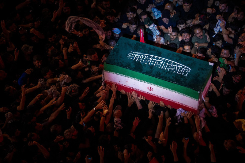 Mourners Bid Farewell to Iran's late Supreme Leader Ayatollah Ali Khamenei