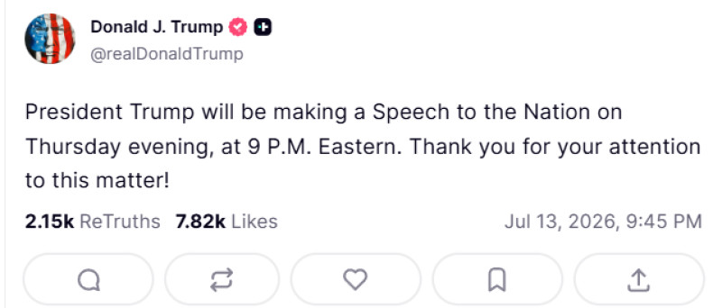 Trump vorbind despre sine la persoana a treia
